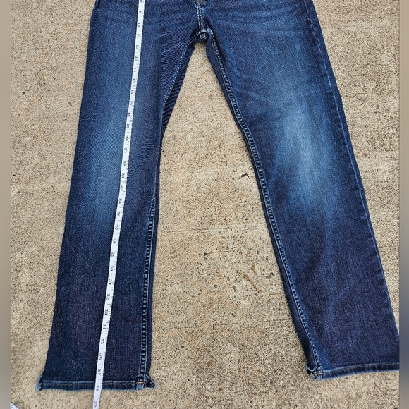 Calvin Klein Blue Straight Jeans Classic Style - Picture 6 of 11